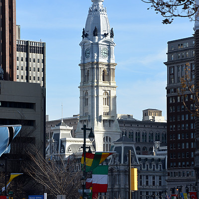 Philadelphia City Hall by John W. Cahill