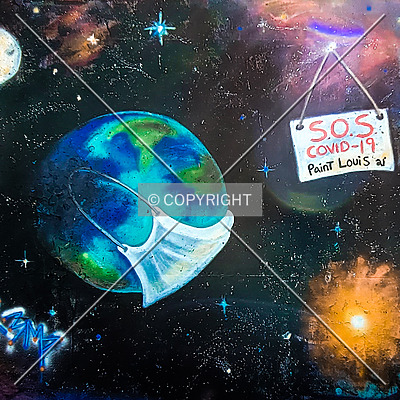 Saint Louis City Flood Wall (South Wall) by Ryan Hildebrand