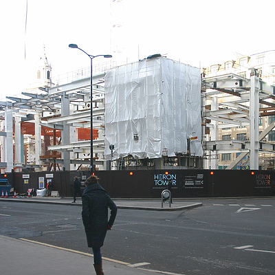 Heron Tower by Tristram Compton