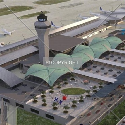 Saint Louis Lambert International Airport Terminal 1 by Ryan Hildebrand