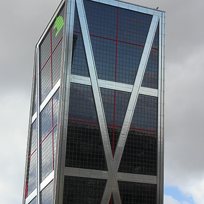Puerta de Europa I by Cesar Serrano
