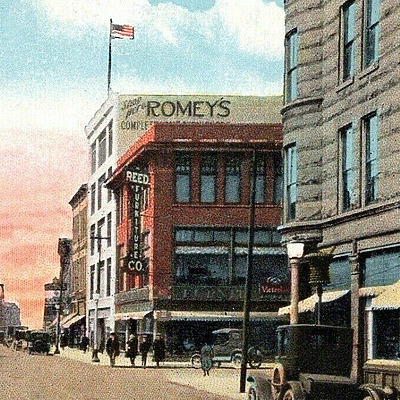 Romey's Building by Ray B. Dalbey