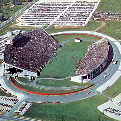 Memorial Stadium by Dellenback/ Indiana University Bookstore
