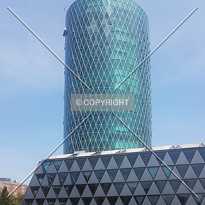 Westhafen Tower by Nephilim