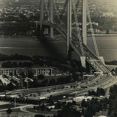 Verrazano-Narrows Bridge by Staten Island Advance