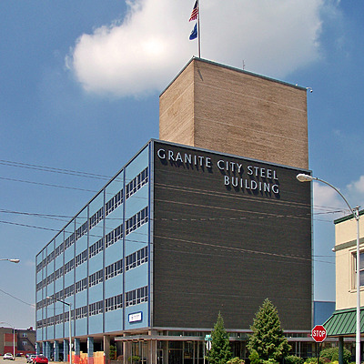 Granite City Steel Building by Ryan Hildebrand