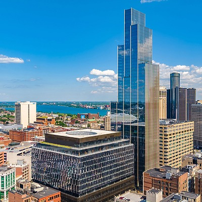 Hudson's Site Redevelopment Tower by Bedrock