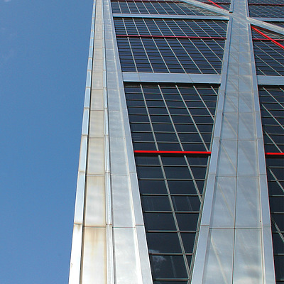 Puerta de Europa II by John Bek