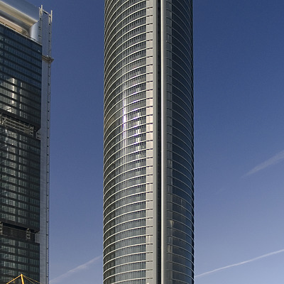 Torre Sacyr Vallehermoso by Cesar Serrano