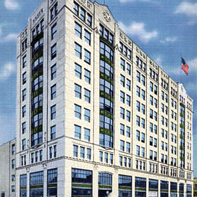 Montgomery Building by Asheville Post Card Co.