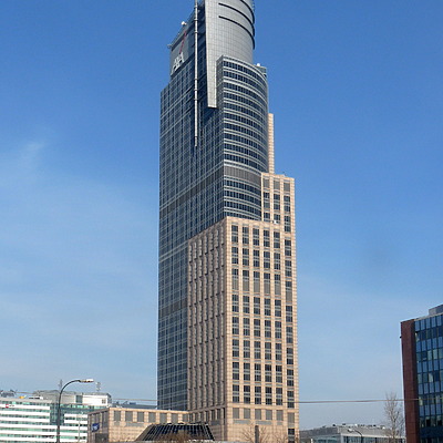 Warsaw Trade Tower by Robin Spetz