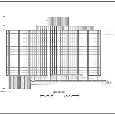 Marshall Space Flight Center Headquarters Building by Historic American Buildings Survey/ Jobie Hill