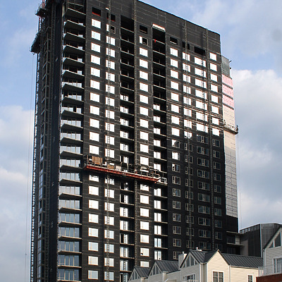 River Tower at Christina Landing by Marshall Gerometta