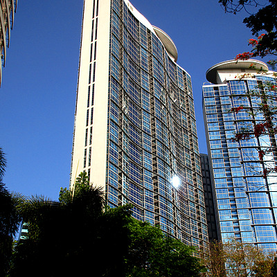 Pacific Plaza Tower 1 by Daniel Kieckhefer
