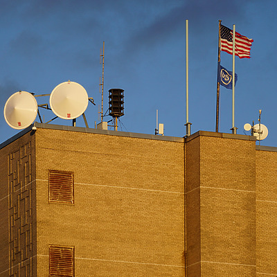 Granite City Steel Building by Ryan Hildebrand
