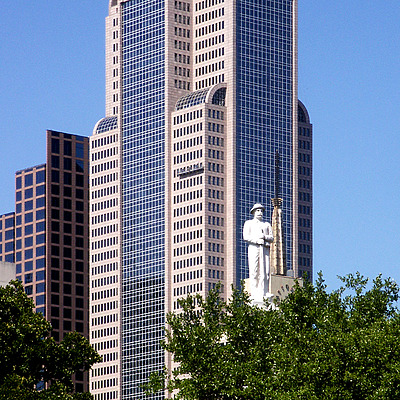 Comerica Bank Tower by Daniel Kieckhefer