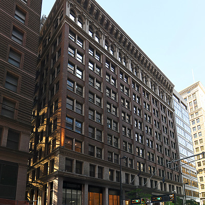 Mercantile Library Building by John W. Cahill