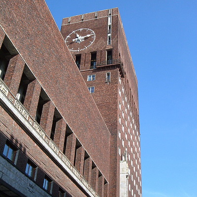 Oslo rådhus by Kjetil Balog