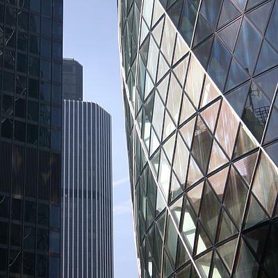 30 St Mary Axe by Tristram Compton