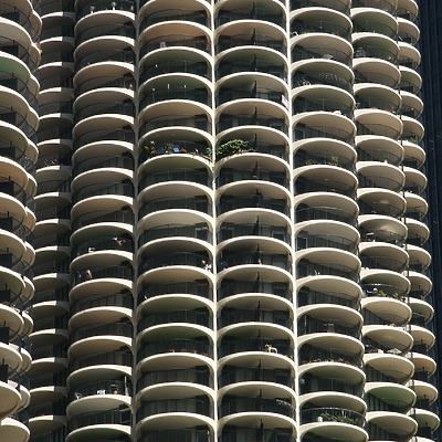 Marina City I by Daniel Kieckhefer