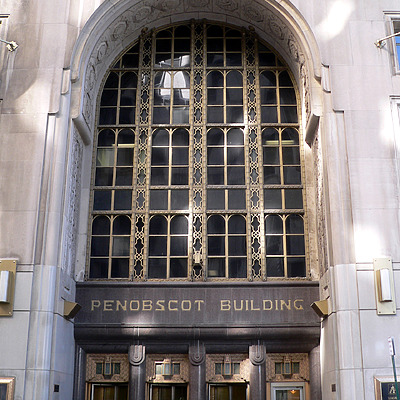 Penobscot Building by B. Victor Adams