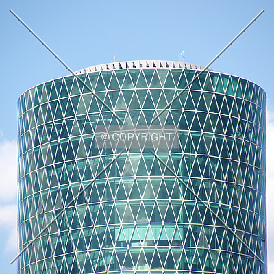 Westhafen Tower by Nephilim
