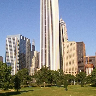 Aon Center by Daniel Kieckhefer