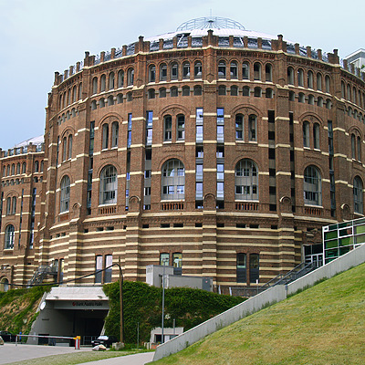 Gasometer B by Cesar Serrano