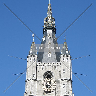 Belfort van Gent by Emmanuel D.