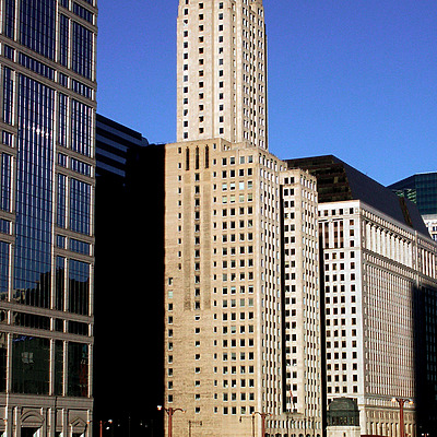 LaSalle-Wacker Building by Daniel Kieckhefer