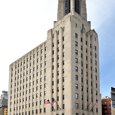 Times Square Building by John Cahill