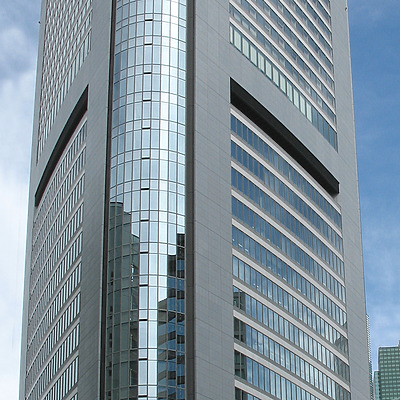 Shiodome Media Tower by Kevin Hemphill