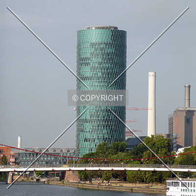 Westhafen Tower by Nephilim