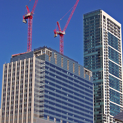 Blue Cross-Blue Shield Tower by Shawn Ursini
