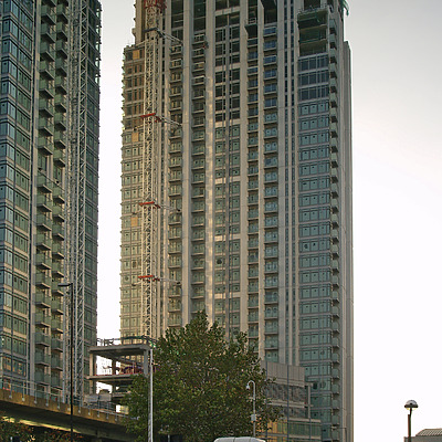Pan Peninsula West Tower by Cesar Serrano
