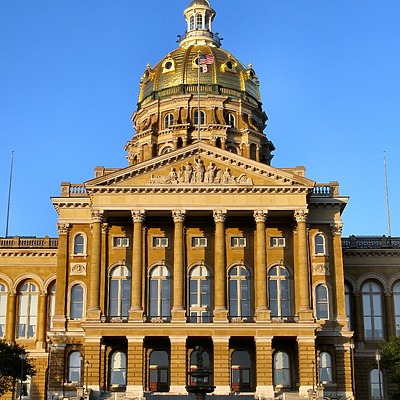 Iowa State Capitol by James Peacock