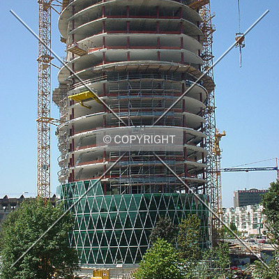 Westhafen Tower by Nephilim