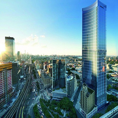 Queens Plaza Park by The Durst Organization