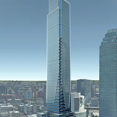 Skyline Tower by Goldstein, Hill & West Architects
