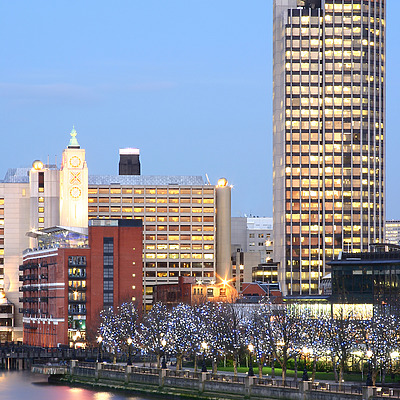 King's Reach Tower by Tristram Compton