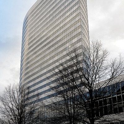 Rosslyn Twin Tower One by John W. Cahill