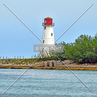 Nassau Harbour Lighthouse by Jorge Molina