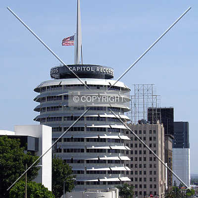 Capitol Records Building by Chris Patriarca