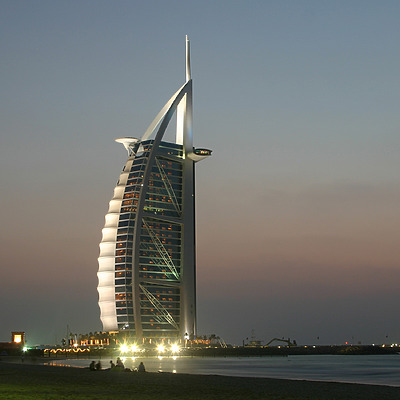 Burj Al Arab by Michiel van Dijk