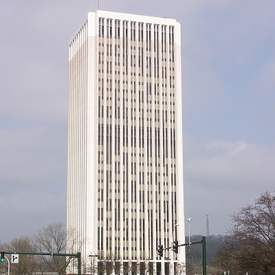 Capital Plaza Office Tower by Marshall Gerometta