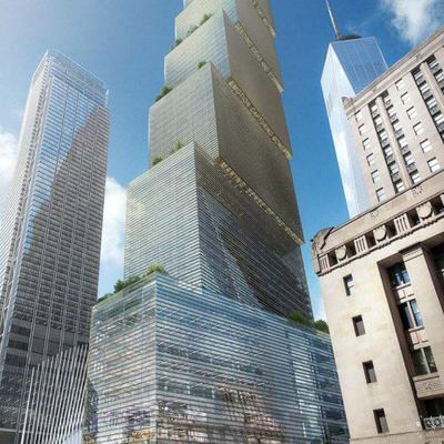 Two World Trade Center by Bjarke Ingels Group/DBOX