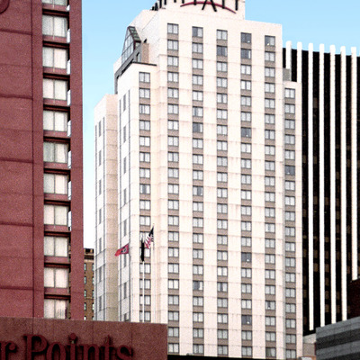Hyatt Regency Hotel by John Cahill