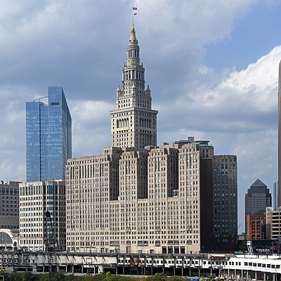 Terminal Tower by John W. Cahill