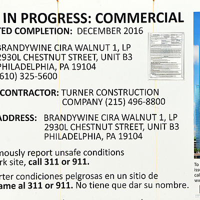 FMC Tower at Cira Centre South by John W. Cahill