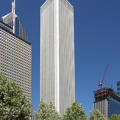 Aon Center by Marshall Gerometta